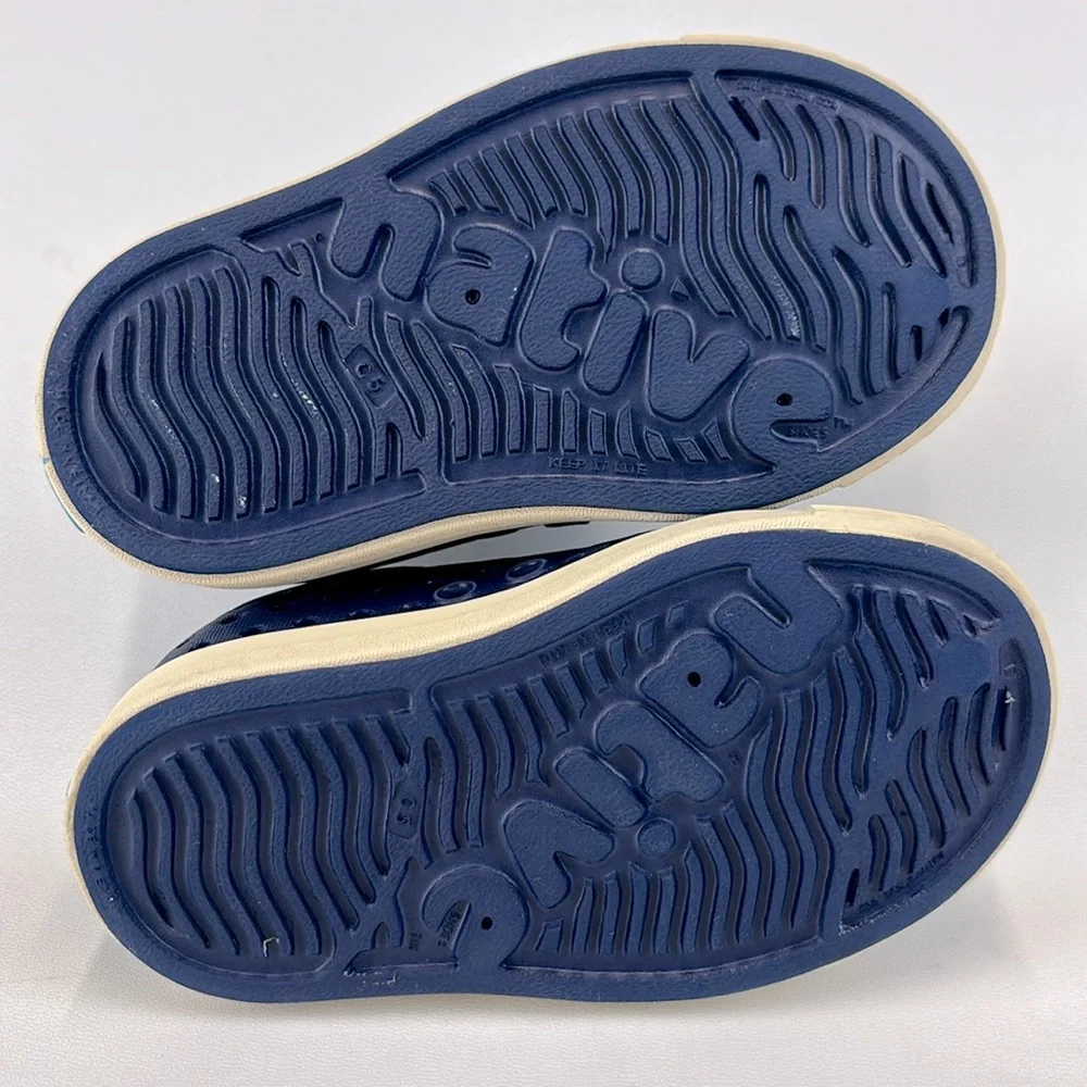 NATIVE Jefferson Kid’s Slipon Waterproof Blue Shoes C5